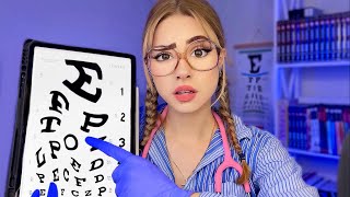 ASMR Cranial Nerve Exam BUT EVERYTHING IS WRONG ❗😲 Medical Roleplay 👩‍⚕️ [upl. by Ecille184]