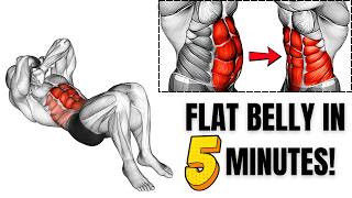 Only 5 Minutes for Rapid Belly Fat Loss [upl. by Adnalu]