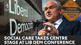 Social care system must be reformed to rebuild NHS say Lib Dems [upl. by Nnylhtak]