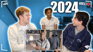 AMERICANS REACT TO CLAVISH  2024 INTRO FREESTYLE [upl. by Judah]