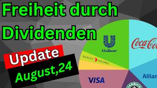 Mein Dividendendepot  Update August [upl. by Ralli662]