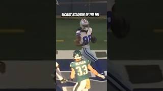 The WORST home field advantage EVER😭 youtubeshorts footballshorts nfl cowboys [upl. by Fusco]