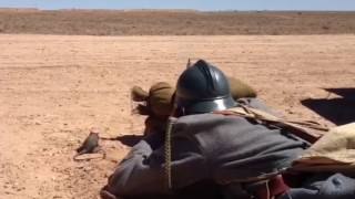 Lebel Model 1886 rifle 500m hit [upl. by Deegan574]