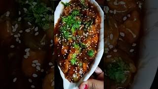 Soya cilli Manchurian recipe soyabean cilli  soya chunks recipe Bibha home kitchen [upl. by Sesmar134]