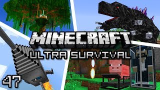 Minecraft Ultra Modded Survival Ep 47  UBER GEAR [upl. by Zoeller]