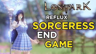 Lost Ark Sorceress Endgame Gameplay Demo  Mage  Reflux Build [upl. by Berlyn]