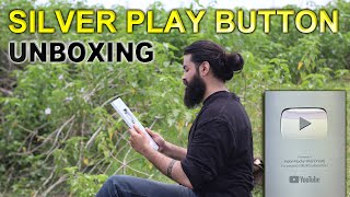 Silver Play Button Unboxing 🔥🤩 100k Special 🥳❤️  KGF Yash Duplicate  Indori Rocky Bhai [upl. by Ahcsatan]