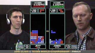 Finals  2016 Classic Tetris World Championship [upl. by Franckot]