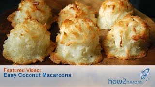 Easy Coconut Macaroons [upl. by Burnie]