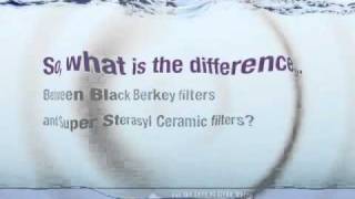 Difference Between Black Berkey and Ceramic Filters Video [upl. by Lyrpa]