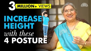 5 Asanas to Increase Height Naturally  Yoga Asanas for Height Growth [upl. by Mendel]