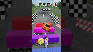 Help Me Get My Crush Attention In A Car Jump Challenge 😭 shorts beamngdrive [upl. by Einnahpets]