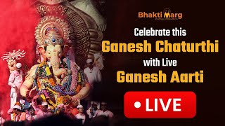 Live Ganpati Aarti 2024  Celebrate Ganesh Chaturthi  Divine Blessings Await GaneshChaturthi [upl. by Uyerta77]