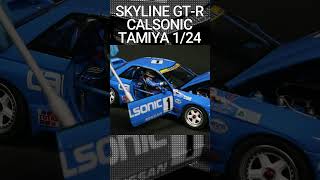 CALSONIC SKYLINE R32 TAMIYA 124 Short [upl. by Sseb]