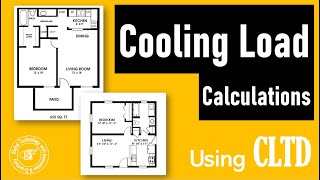 How to Calculate Cooling Load Capacity for a Building Using CLTD  RAC [upl. by Euqinna]