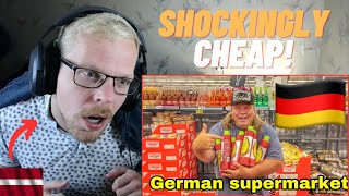 Latvian Reacts to German Supermarket Shopping – Exploring Unique Products [upl. by Comethuauc]