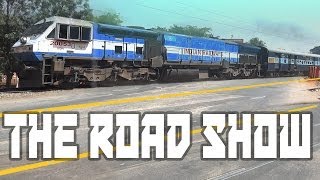 Trains share the Roads  ROAD SHOW  INDIAN RAILWAYS [upl. by Margit]