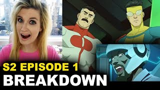 Invincible Season 2 Episode 1 BREAKDOWN  Spoilers Ending Explained Comic Book Differences [upl. by Luas]