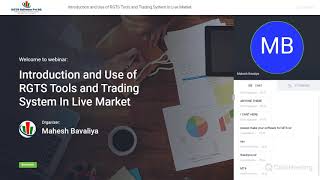 Introduction and Use of RGTS Tools and Trading System In Live Market [upl. by Gish]