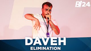 Daveh  Elimination  Israeli Beatbox Championship 2024 [upl. by Harday]