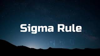 Sigma Rule Song No Copyright [upl. by Eytteb]