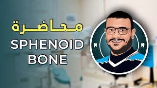 المحاضرة الثانية و العشرون  Sphenoid Bone [upl. by Deonne]