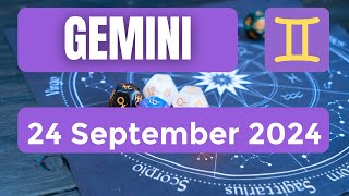 Gemini horoscope  Gemini Horoscope for Today 24 September 2024 [upl. by Currie]