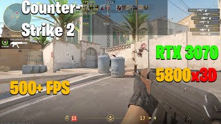 5800X3D amp RTX 3070  Counter Strike 2  CS2 Competitive Settingslow [upl. by Essej]