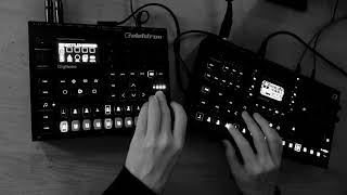 Octatrack  Digitone groovy minimal techno sketch [upl. by Stockwell]