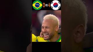 Brazil vs South Korea  World Cup Final Penalty Shootout  shorts football sports [upl. by Onyx714]