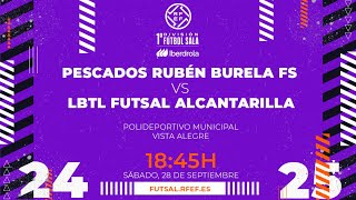 PESCADOS RUBÉN BURELA FS  LBTL FUTSAL ALCANTARILLA  PRIMERA IBERDROLA FÚTBOL SALA  J4 [upl. by Cheatham]