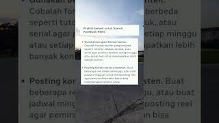 Penghasilan dari Facebook Reels fyp [upl. by Atinaej]