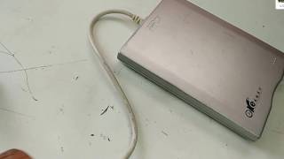 USB Floppy Drive Demo  External Floppy Drive [upl. by Kersten]