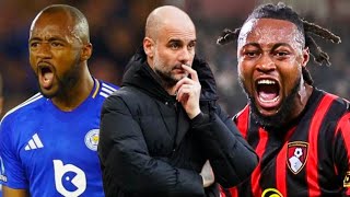 ANTOINE SEMENYO BREAKS PEP GUARDIOLAS RECORD JORDAN AYEW GOAL FAN REACTIONS [upl. by Leela698]