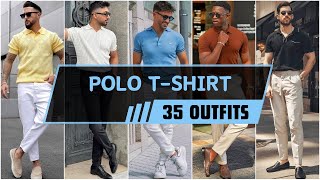 35 Ways to Style Polo TShirts for Summer 2024  Mens Fashion [upl. by Switzer]