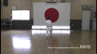 Bassai Dai  Japan Karatedo Hayashiha Shitoryu [upl. by Sonstrom253]