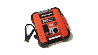 Black Decker 350Amp Jump Start Roadside Assistance [upl. by Francine209]