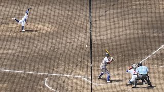 全国高校野球茨城大会第4回戦、明秀日立対鹿島学園 チアガール野球応援団 2回 2022年7月20日（水）ひたちなか市民球場 [upl. by Relyat784]