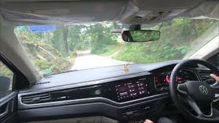 Bengaluru to Sringeri in VW Virtus GT  POV Driving Through Ghat Sections  Aldur Chikkamagaluru [upl. by Eisteb485]