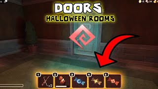 DOORS  Getting INTO The ROOMS With Halloween MODIFIERS  ROBLOX [upl. by Gearard]