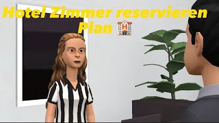 Hotel Zimmer reservieren learngermandeutsch1  zimmer [upl. by Thedric468]