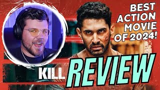 Kill 2024 Movie Review  Hindi [upl. by Oirifrop2]