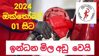 Fuel Prices in sri lanka  ඉන්ධන මිල අඩු කරයි  Thel mila [upl. by Suravart]