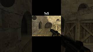 Another 1v5 Clutch in 5v5 Mix counterstrike cs16 shorts [upl. by Mert]