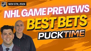 NHL Picks and Predictions Today  Penguins vs Islanders  Kraken vs Avalanche  PuckTime Nov 5 [upl. by Atiroc161]