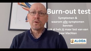 Burnout test waarom alle symptomen kennen en welke zijn de belangrijkste [upl. by Lledra]