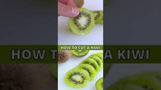 How to cut kiwi🥝 watch till the end for new 3 different trick [upl. by Asenev]