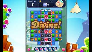 Candy Crush Saga Level 3493 NO boosters [upl. by Salvucci]