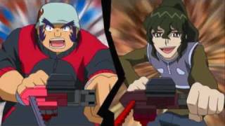 Beyblade Metal Fusion  Benkei vs Tetsuya Round 2 [upl. by Noguchi605]