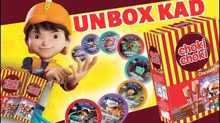 Unboxing Sekotak BoBoiBoy Choki Choki [upl. by Natiha]